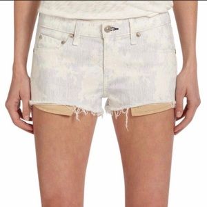 🔥SOLD🔥 Great used condition Rag and Bone Kahuna Print short shorts size 25